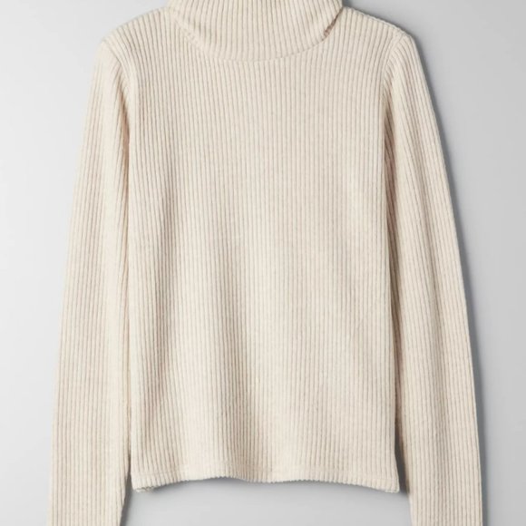 BNWT BABATON Traverse Turtleneck in Cobblestone Beige - Picture 4 of 4